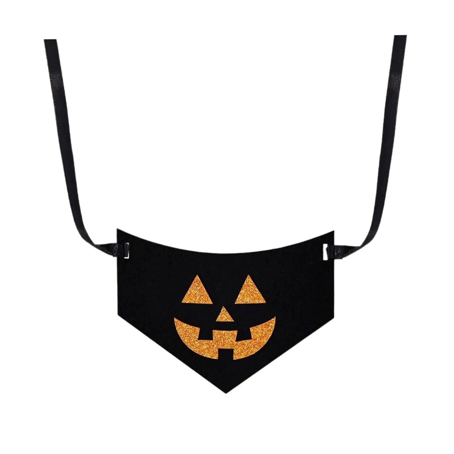 Halloween Dog Bandana Decorative Tie Accessories Cute Felt Fabric 5.8x4.4inch LckyPet™