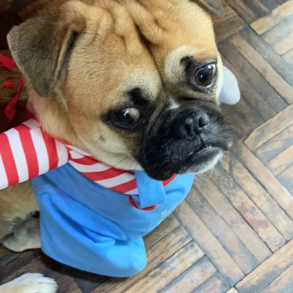 Halloween Funny Dog Clothes Small Medium Large Dogs Cat Cosplay Pets Dress Up Puppy Pullover Chihuahua Costume Party Pet Outfits LckyPet™