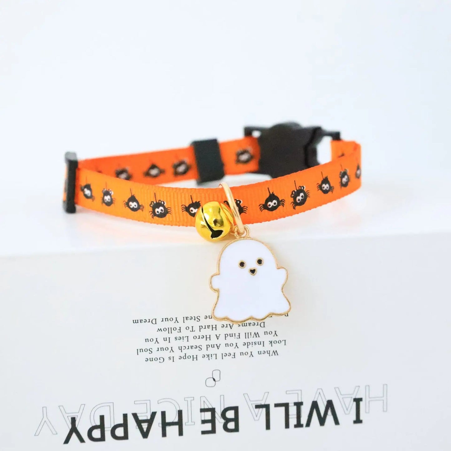 Pet Halloween Collars Dog Collar with Bells for Small Dogs Cats ChIhuahua YoKie Corgi Beauty LckyPet™