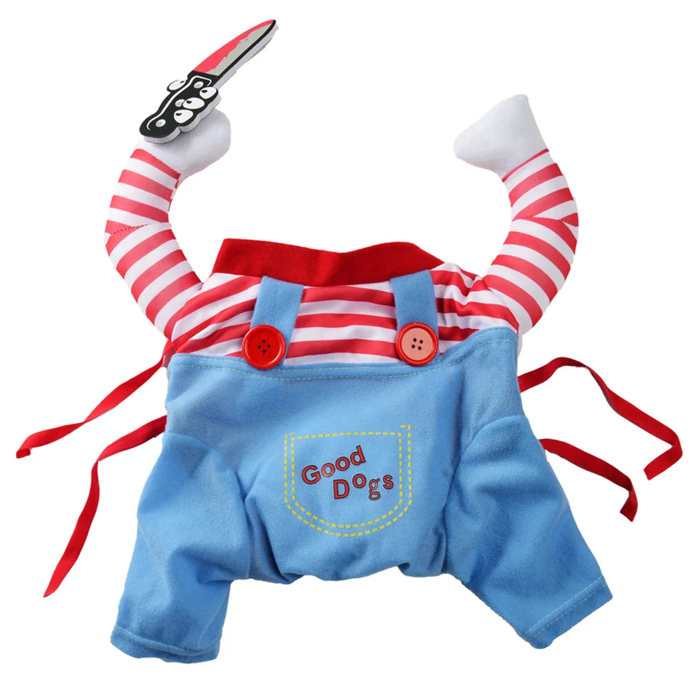 Halloween Funny Dog Clothes Small Medium Large Dogs Cat Cosplay Pets Dress Up Puppy Pullover Chihuahua Costume Party Pet Outfits LckyPet™