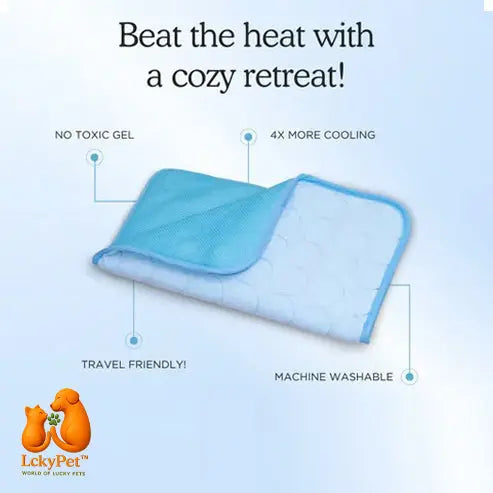CoolComfort™ – Pet Cooling Pad by LckyPet™ LckyPet™