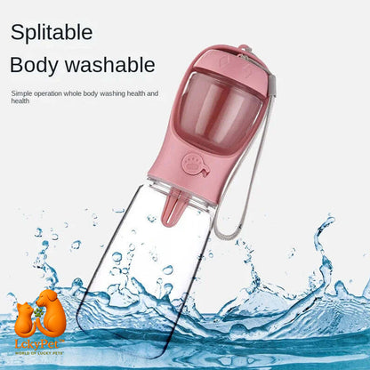 HydraBite™ 2-in-1 Travel Water & Food Bottle LckyPet™