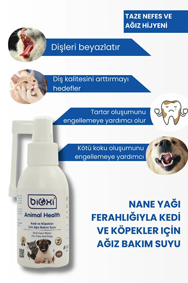BİOXİ Kedi ve Köpek Ağız Bakım Suyu - LckyPet™ LckyPet™