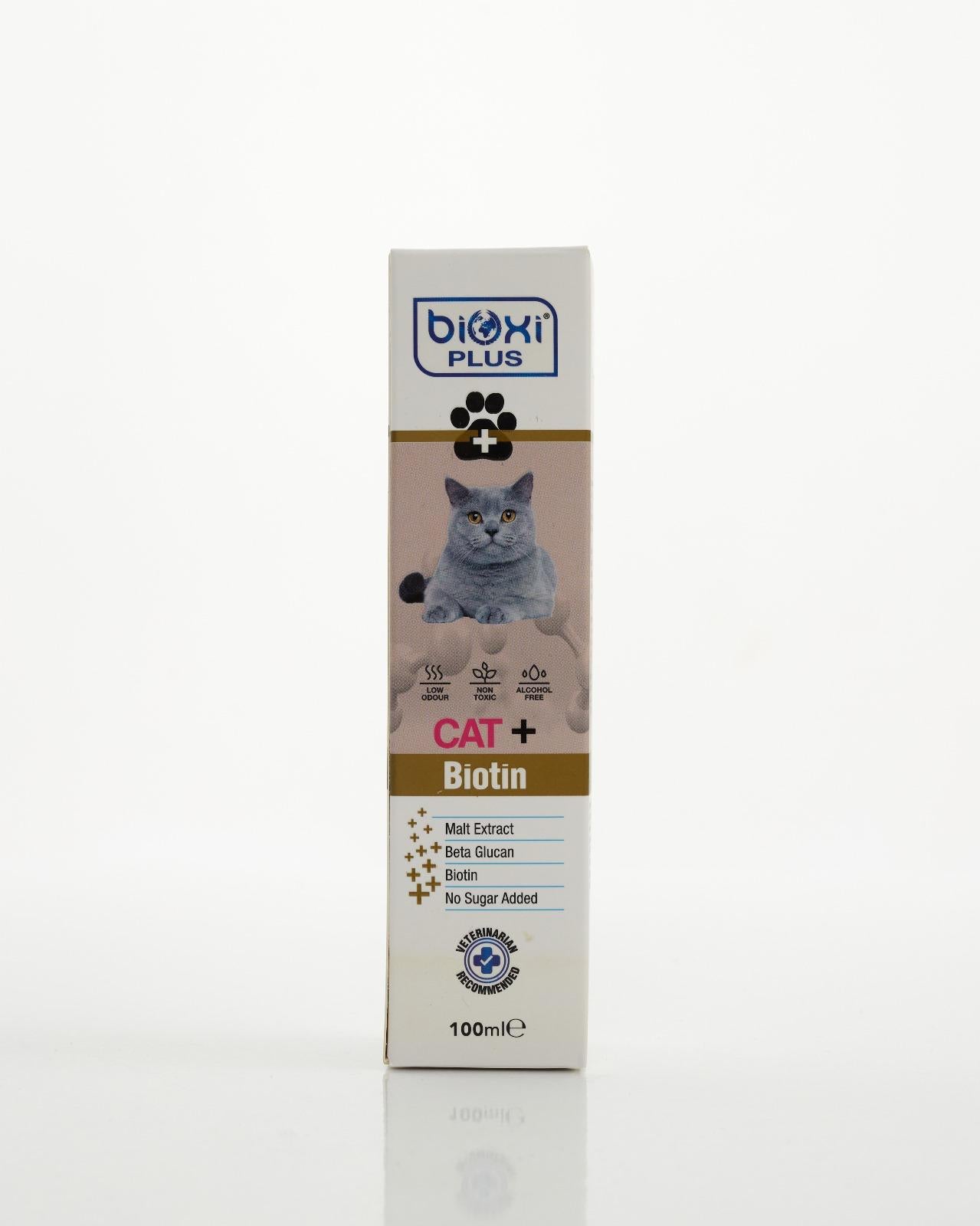 BİOXİ Plus Biotin Malt – Kediler İçin Deri ve Kürk Sağlığı Desteği - LckyPet™ LckyPet™