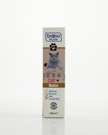 BİOXİ Plus Biotin Malt – Kediler İçin Deri ve Kürk Sağlığı Desteği - LckyPet™ LckyPet™