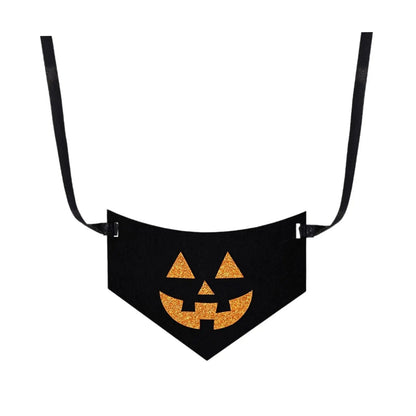Halloween Dog Bandana Decorative Tie Accessories Cute Felt Fabric 5.8x4.4inch LckyPet™