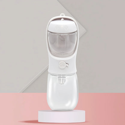 Pets Water Bottle Portable Food Grade Material Dog Cat Travel Pet Water Cup Bottle With Food Dispenser puppy water bottle LckyPet™