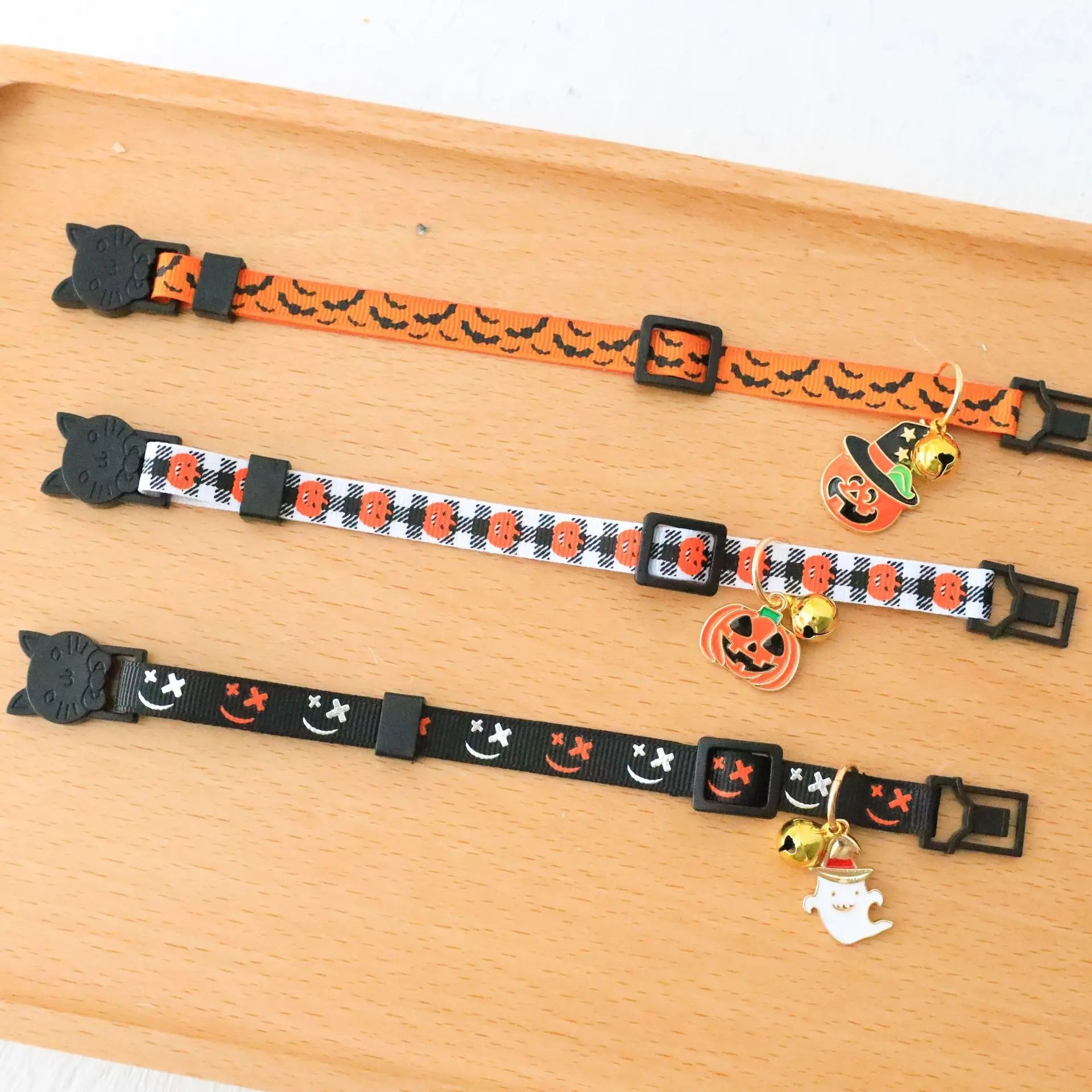 Pet Halloween Collars Dog Collar with Bells for Small Dogs Cats ChIhuahua YoKie Corgi Beauty LckyPet™