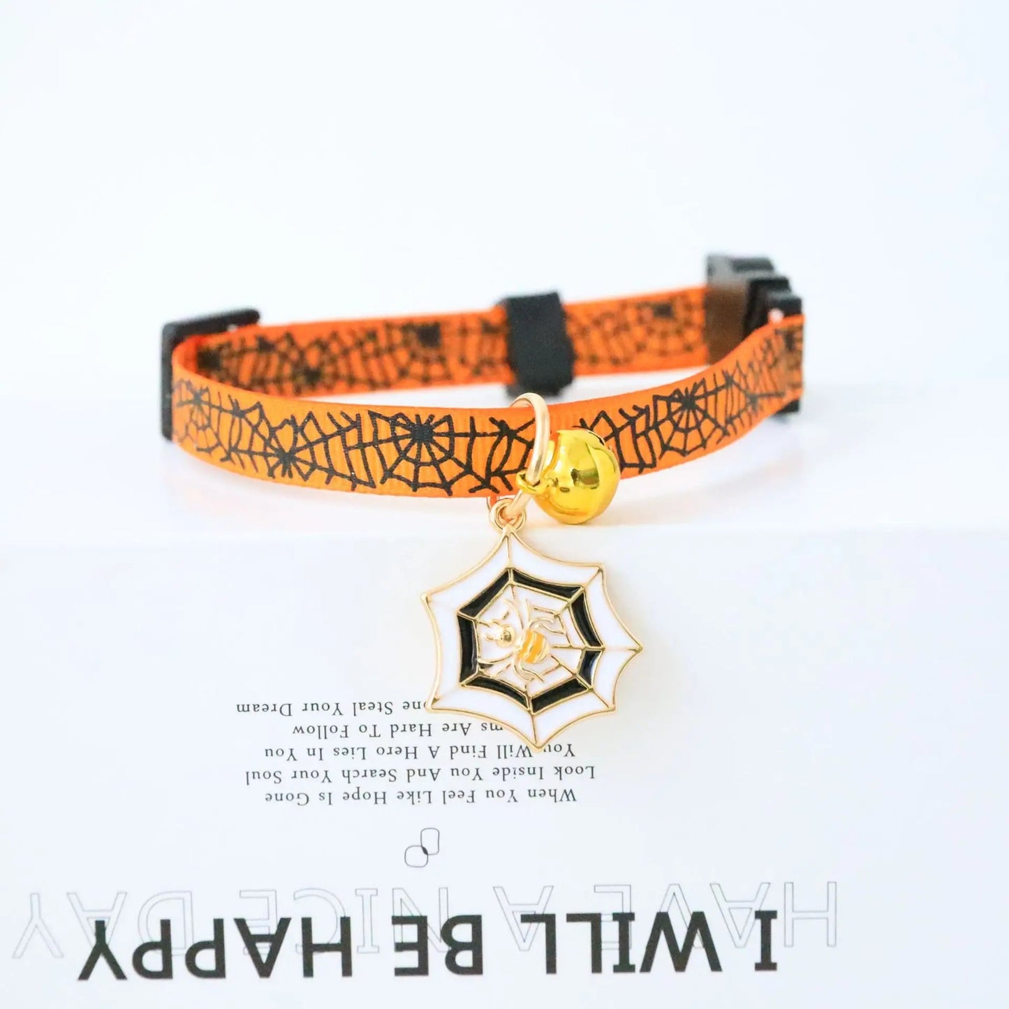 Pet Halloween Collars Dog Collar with Bells for Small Dogs Cats ChIhuahua YoKie Corgi Beauty LckyPet™