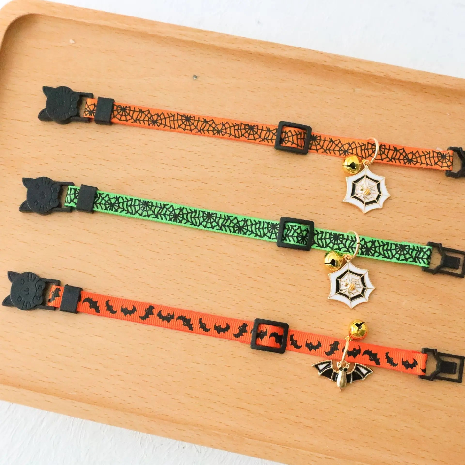 Pet Halloween Collars Dog Collar with Bells for Small Dogs Cats ChIhuahua YoKie Corgi Beauty LckyPet™