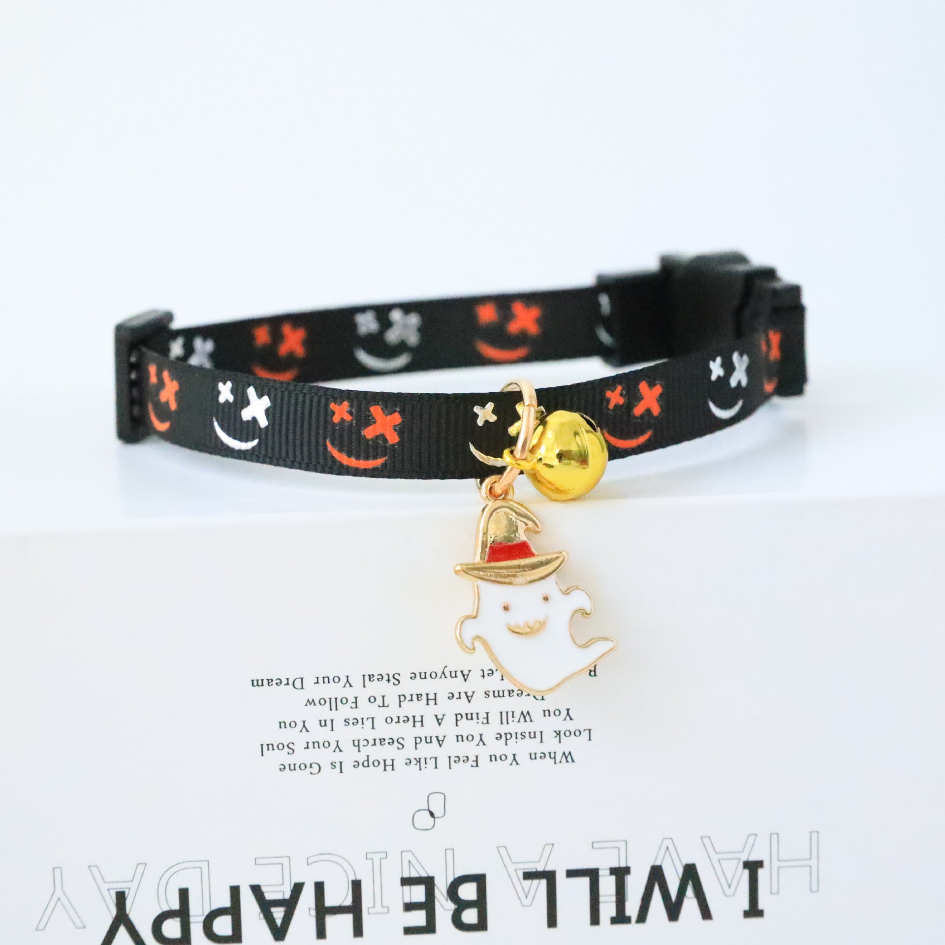 Pet Halloween Collars Dog Collar with Bells for Small Dogs Cats ChIhuahua YoKie Corgi Beauty LckyPet™
