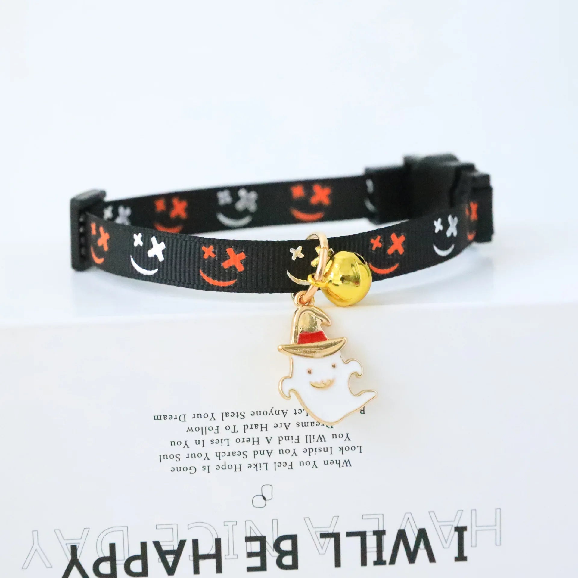 Pet Halloween Collars Dog Collar with Bells for Small Dogs Cats ChIhuahua YoKie Corgi Beauty LckyPet™