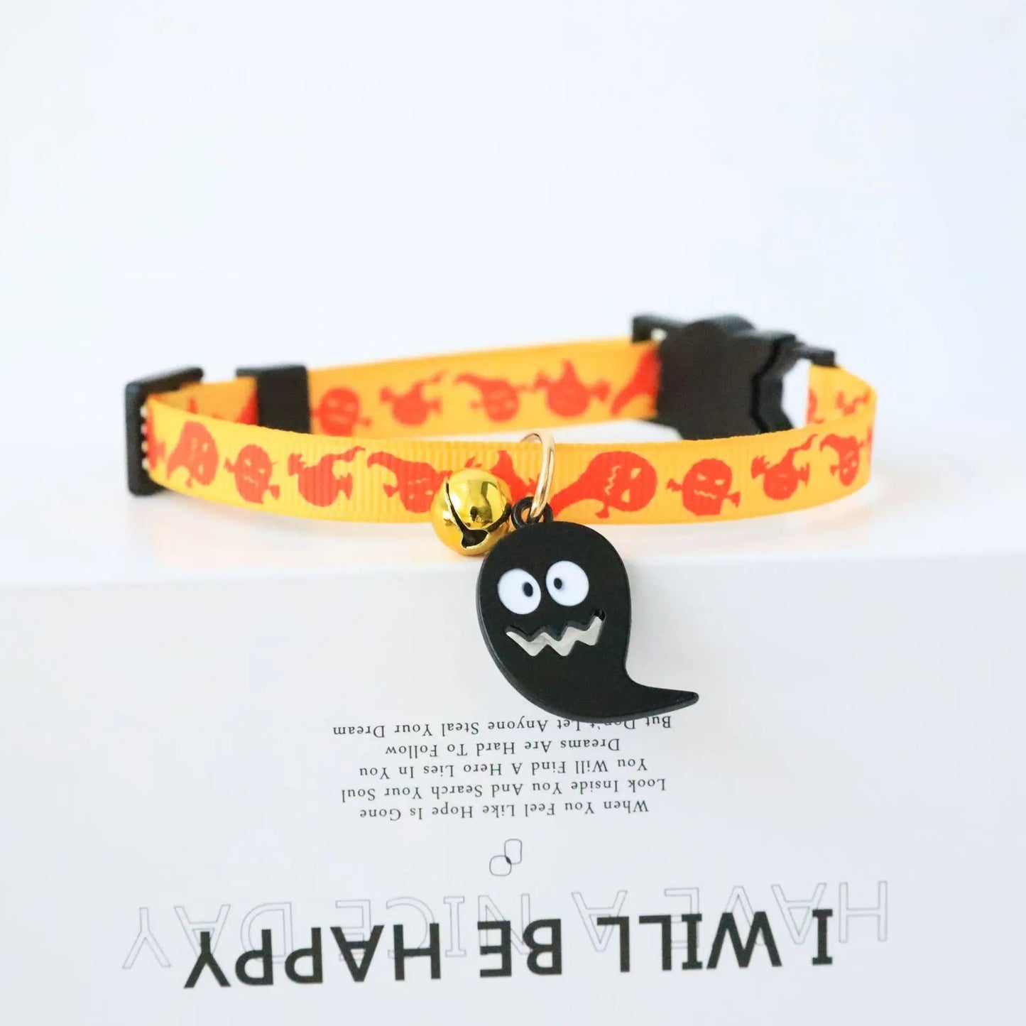 Pet Halloween Collars Dog Collar with Bells for Small Dogs Cats ChIhuahua YoKie Corgi Beauty LckyPet™