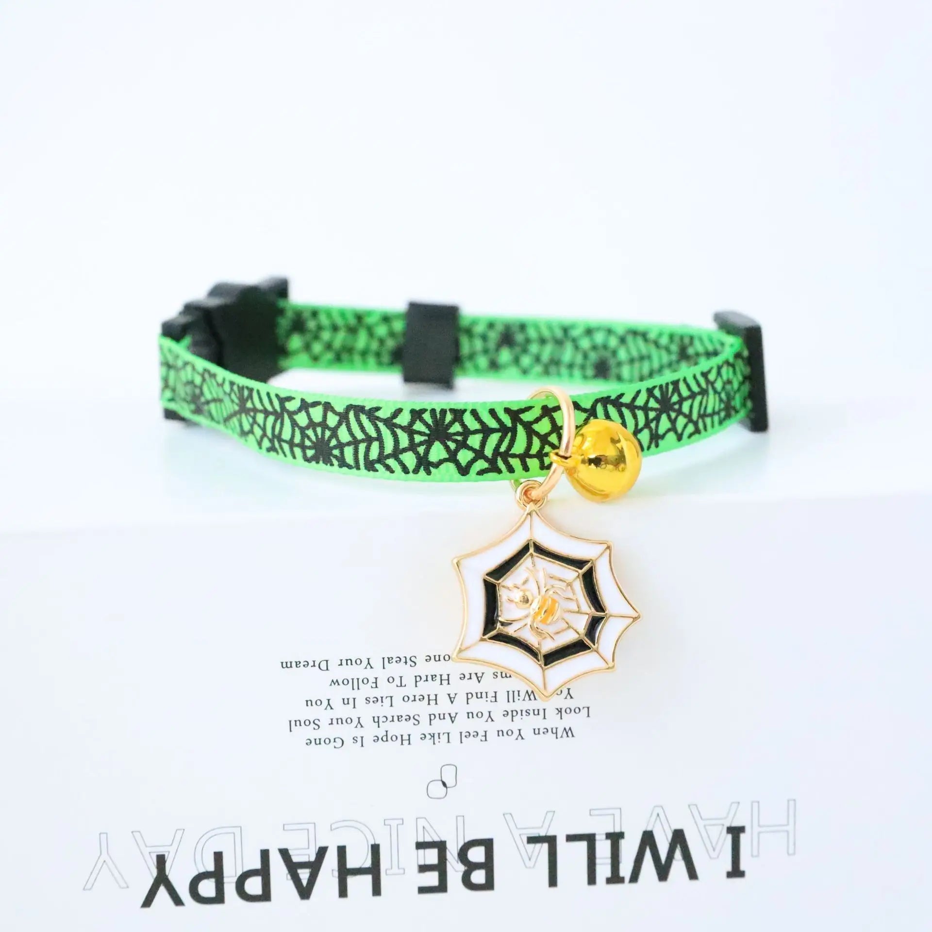 Pet Halloween Collars Dog Collar with Bells for Small Dogs Cats ChIhuahua YoKie Corgi Beauty LckyPet™