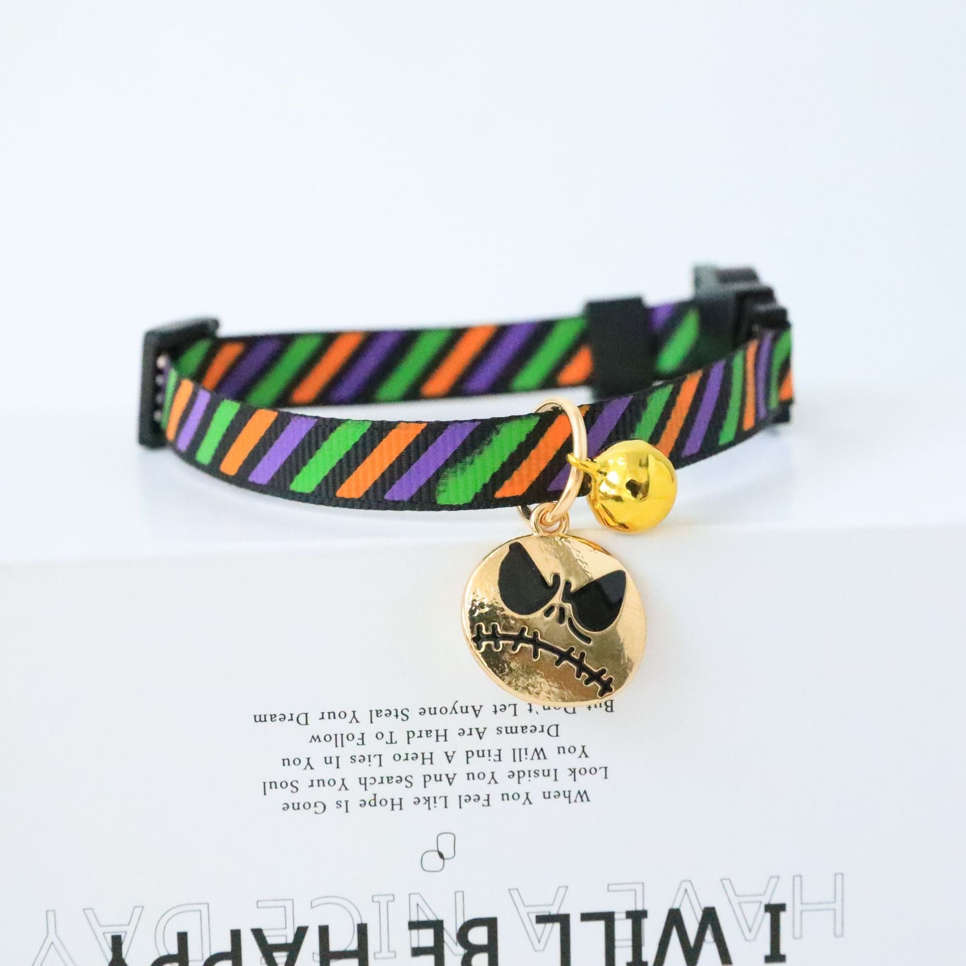 Pet Halloween Collars Dog Collar with Bells for Small Dogs Cats ChIhuahua YoKie Corgi Beauty LckyPet™