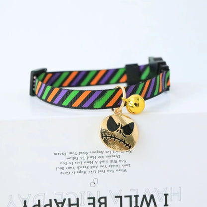 Pet Halloween Collars Dog Collar with Bells for Small Dogs Cats ChIhuahua YoKie Corgi Beauty LckyPet™