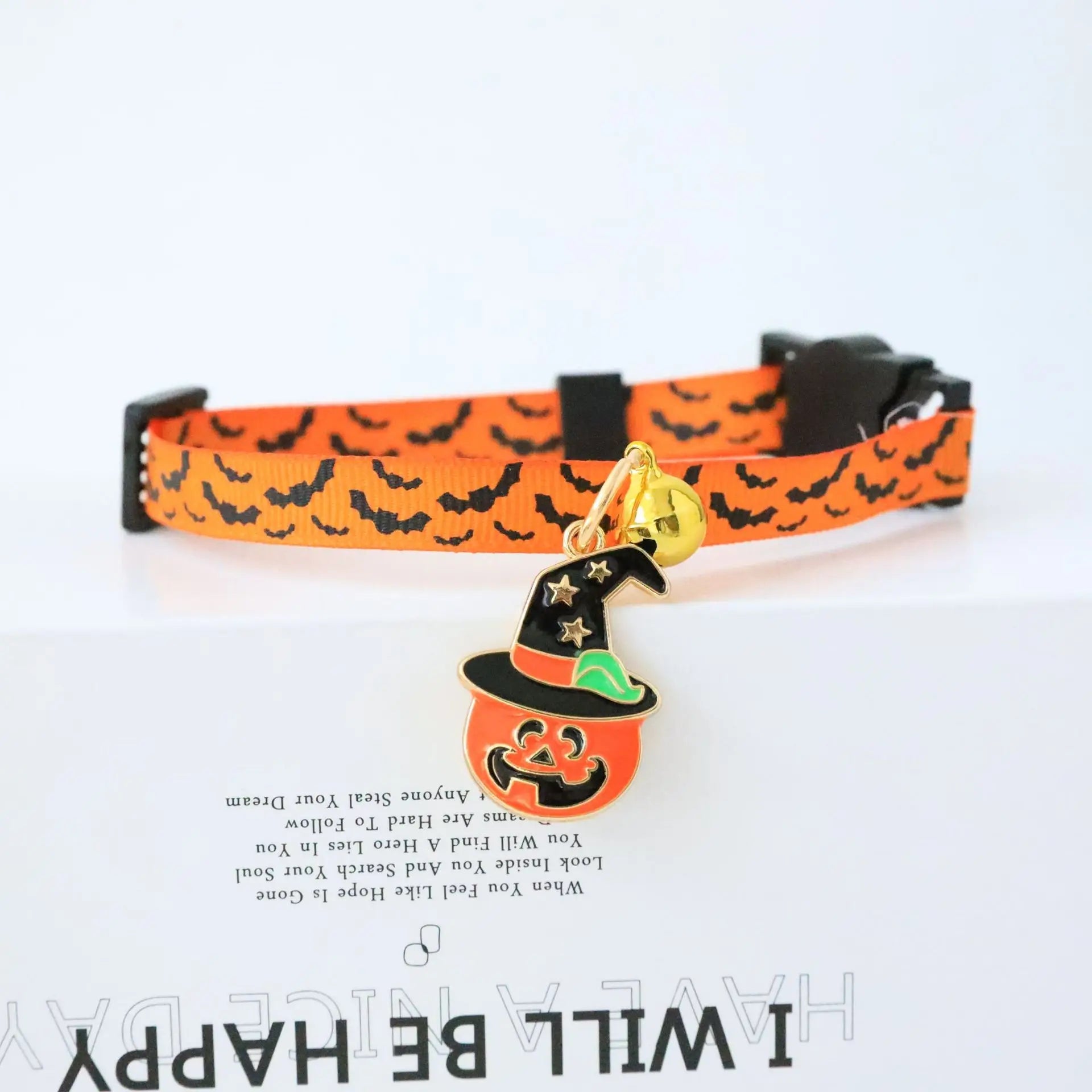 Pet Halloween Collars Dog Collar with Bells for Small Dogs Cats ChIhuahua YoKie Corgi Beauty LckyPet™