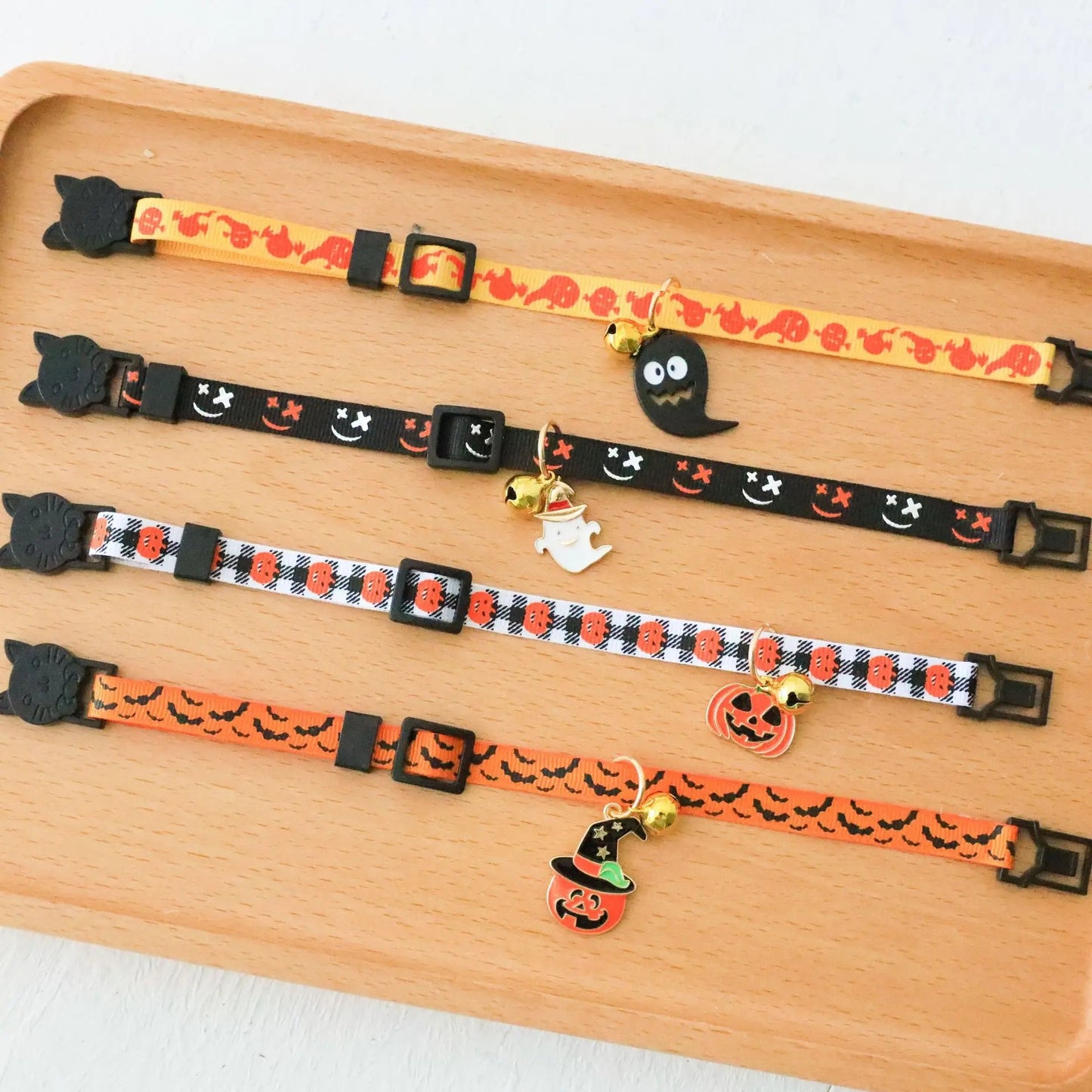 Pet Halloween Collars Dog Collar with Bells for Small Dogs Cats ChIhuahua YoKie Corgi Beauty LckyPet™
