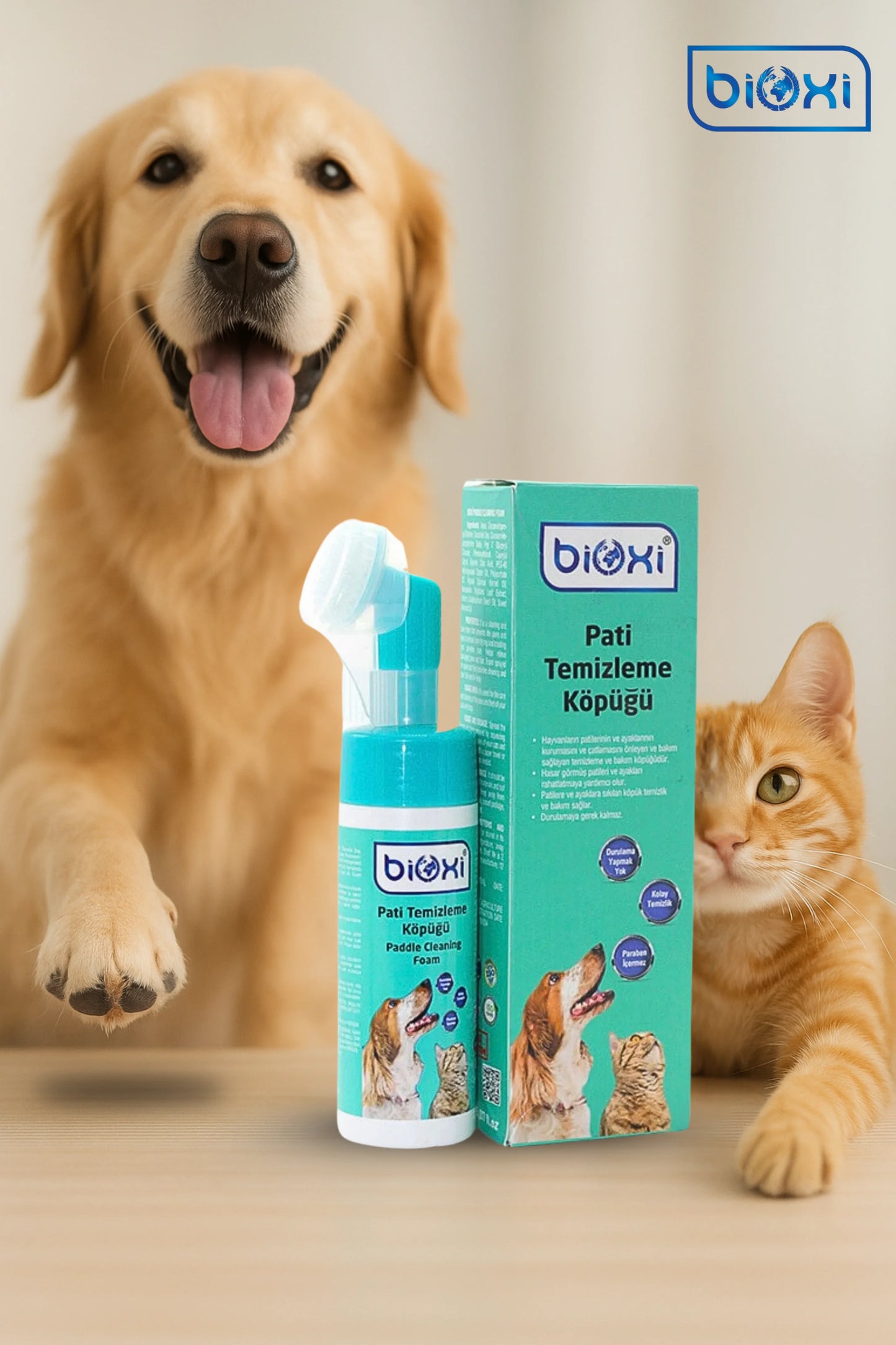 BİOXİ Pati Temizleme Köpüğü - LckyPet™ LckyPet™